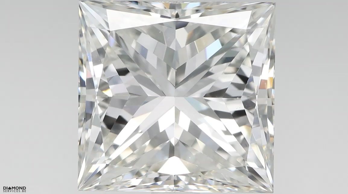 1.96 ct Princess diamond
