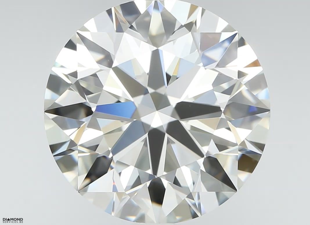 3.34 ct Round diamond