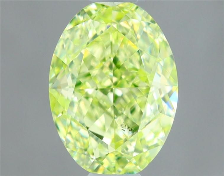 Diament 0.5 ct Fancy Green/SI1