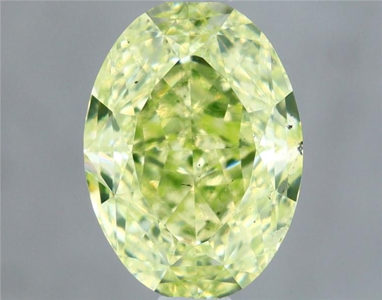 Diament 1.01 ct Fancy Yellow/SI1