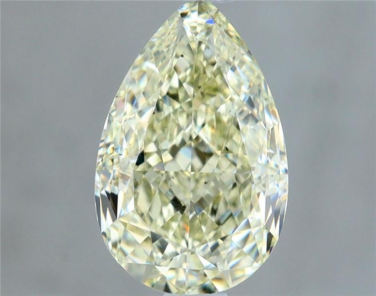 Diament 1.28 ct Fancy Light Greenish Yellow/VS2