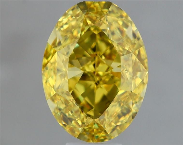 Diament 1.01 ct Fancy Deep Yellow/VVS1
