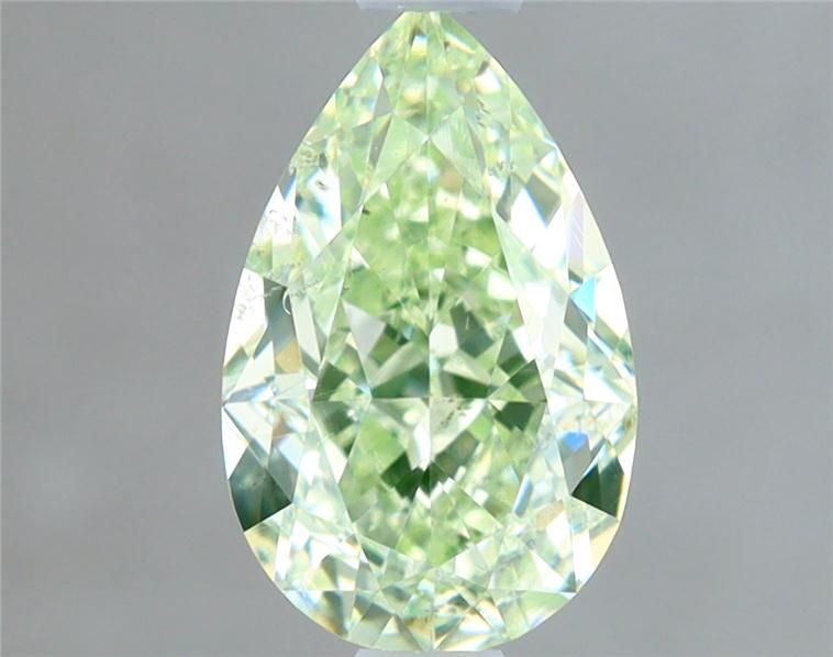 Diament 1.0 ct Fancy Light Yellowish Green/SI2