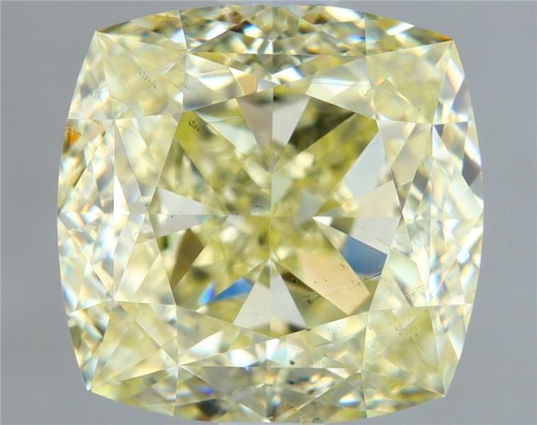 Diament 2.03 ct Fancy Light Greenish Yellow/SI1