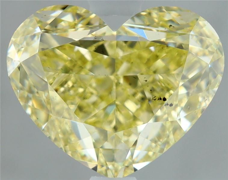 Diament 2.02 ct Fancy Light Yellow/SI1