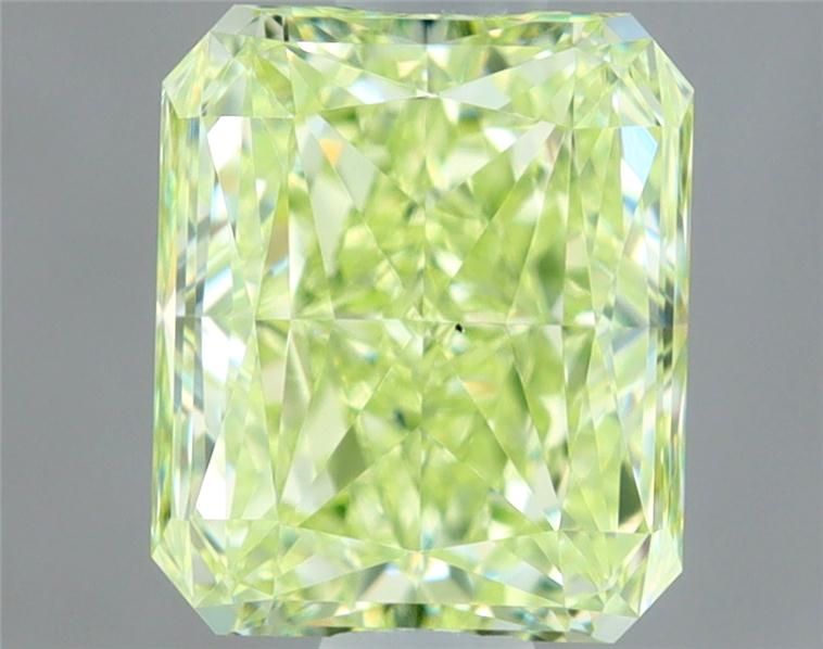 Diament 0.71 ct Fancy Light Green/VS2