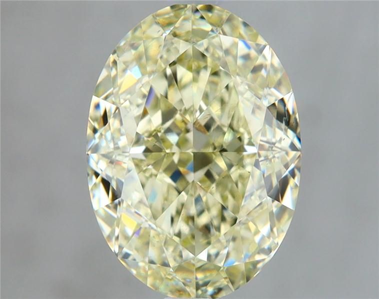 Diament 2.3 ct Fancy Light Yellow/SI1