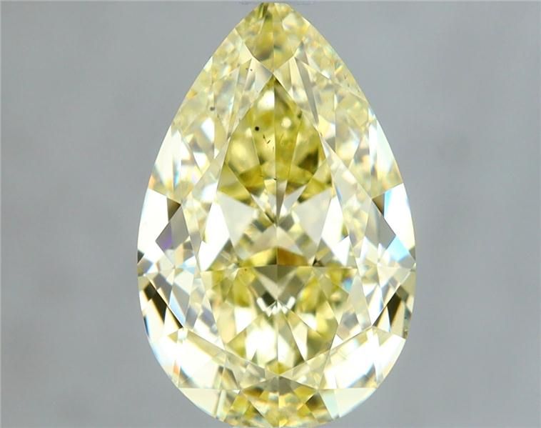 Diament 1.5 ct Fancy Light Yellow/SI1