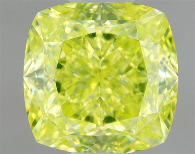 Diament 0.64 ct Fancy Intense Yellow/VS2