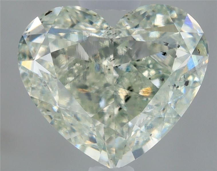 Diament 1.07 ct Fancy Light Yellowish Green/SI2
