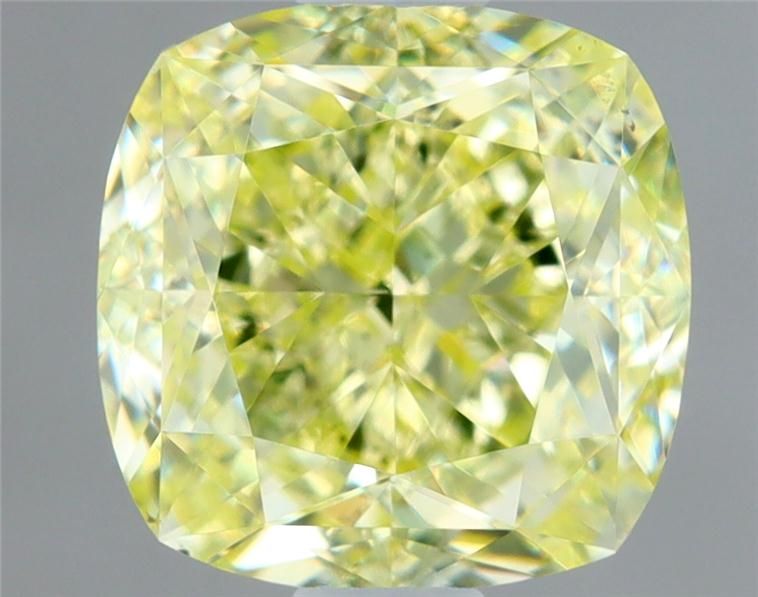 Diament 1.09 ct Fancy Light Greenish Yellow/VS2