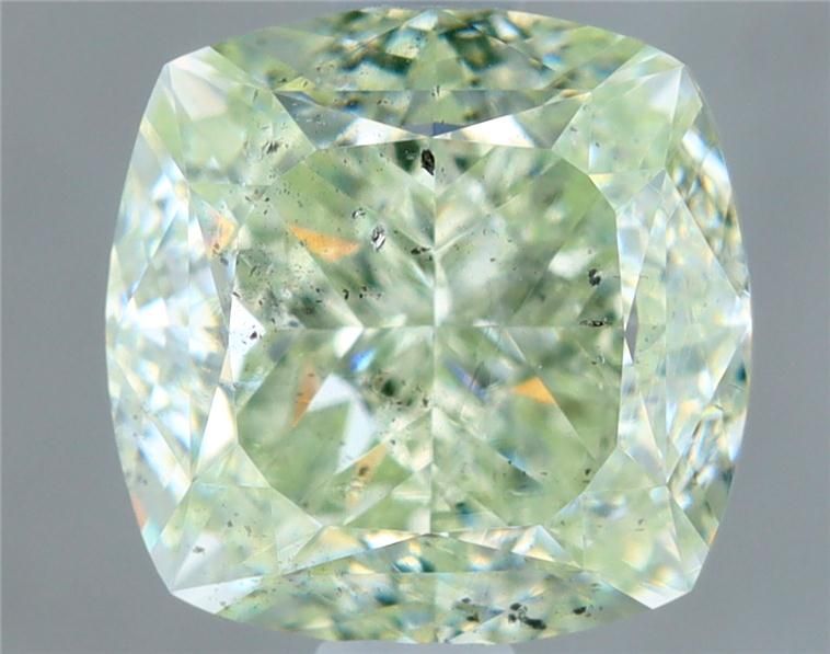 Diament 1.5 ct Fancy Light Green/I1