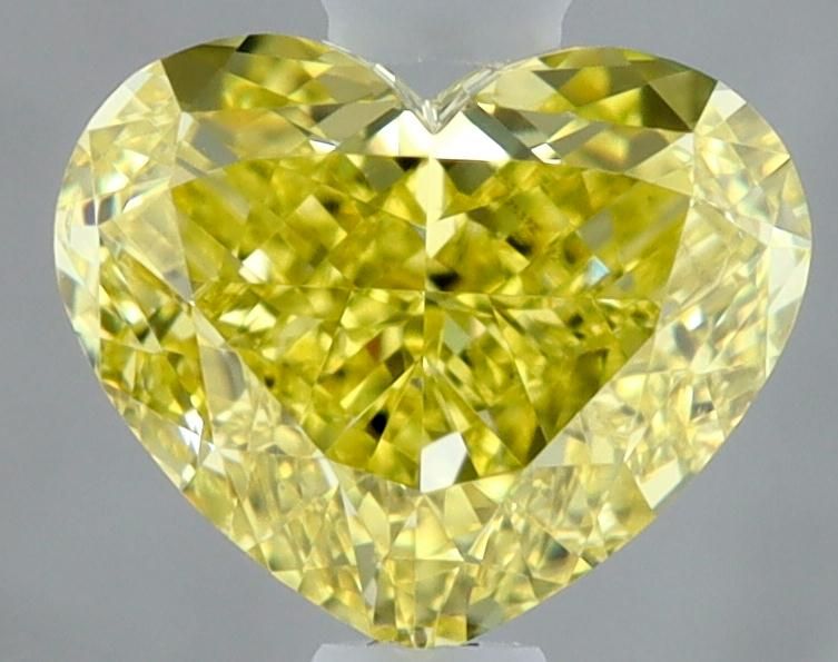 Diament 0.9 ct Fancy Vivid Yellow/VS2