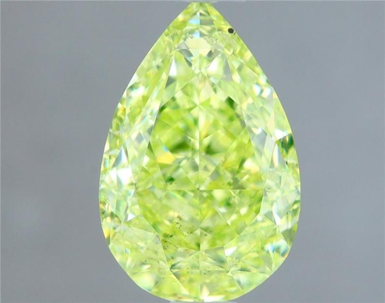 Diament 1.03 ct Fancy Intense Green/SI2