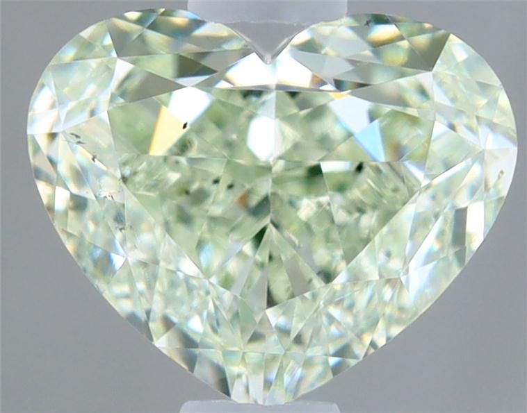 Diament 0.73 ct Very Light Green/SI1