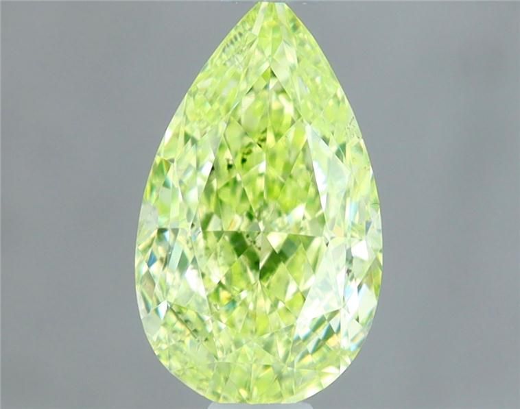Diament 0.51 ct Fancy Green/SI1