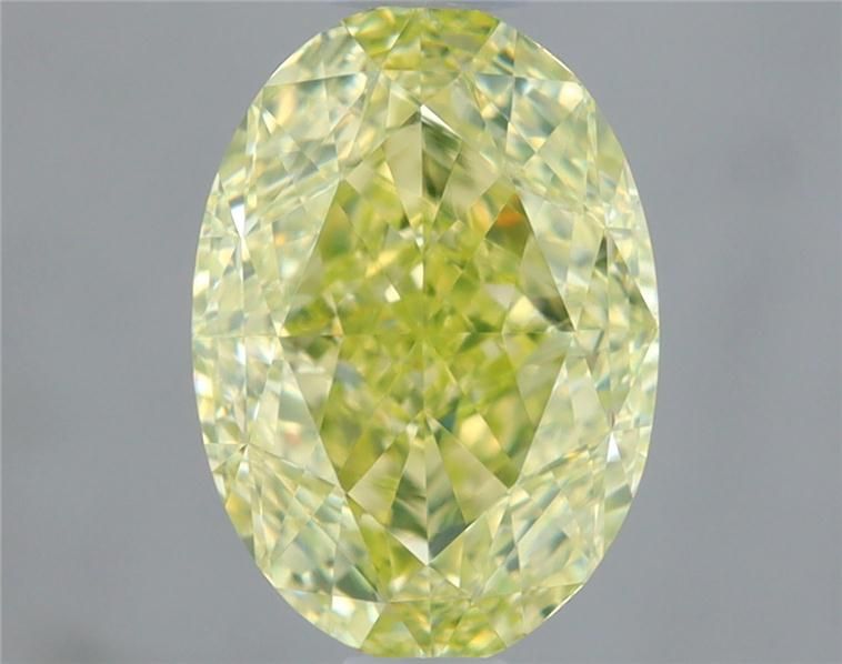 Diament 1.02 ct Fancy Light Greenish Yellow/VS2