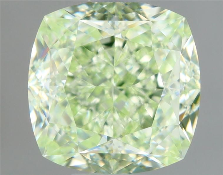 Diament 1.02 ct Fancy Light Yellow Green/VVS2