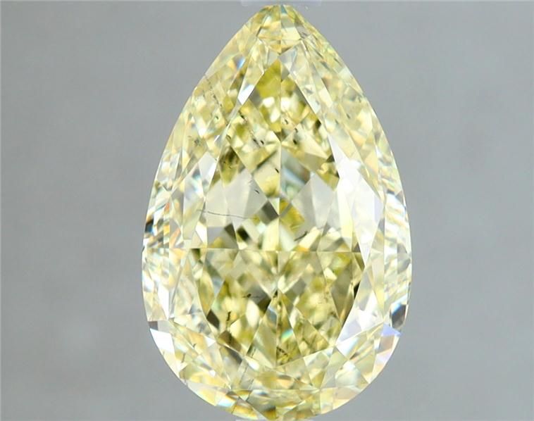 Diament 2.04 ct Fancy Light Yellow/SI2
