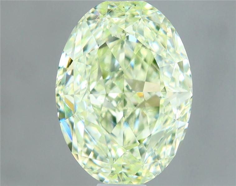 Diament 1.01 ct Fancy Light Green/VS2