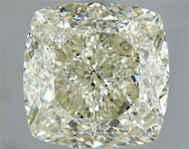 Diament 2.14 ct Fancy Light Grayish Greenish Yellow/SI1