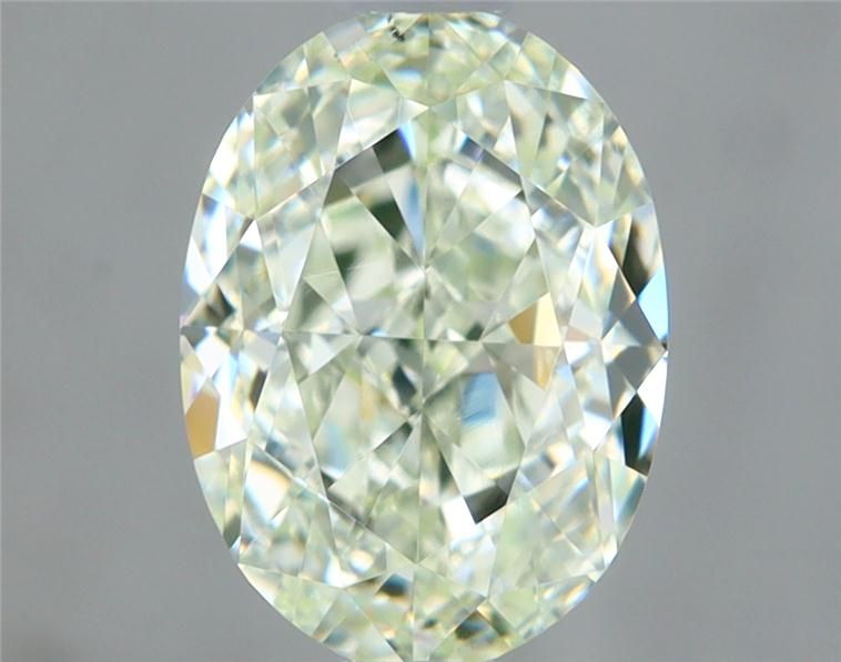 Diament 1.03 ct Very Light Yellow Green/VS2