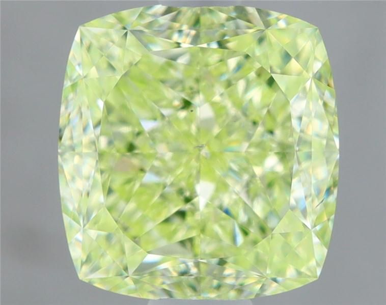 Diament 1.57 ct Fancy Yellow Green/SI1