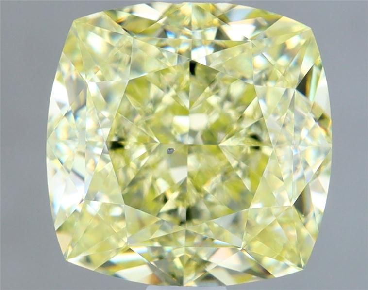 Diament 2.05 ct Fancy Light Greenish Yellow/SI1