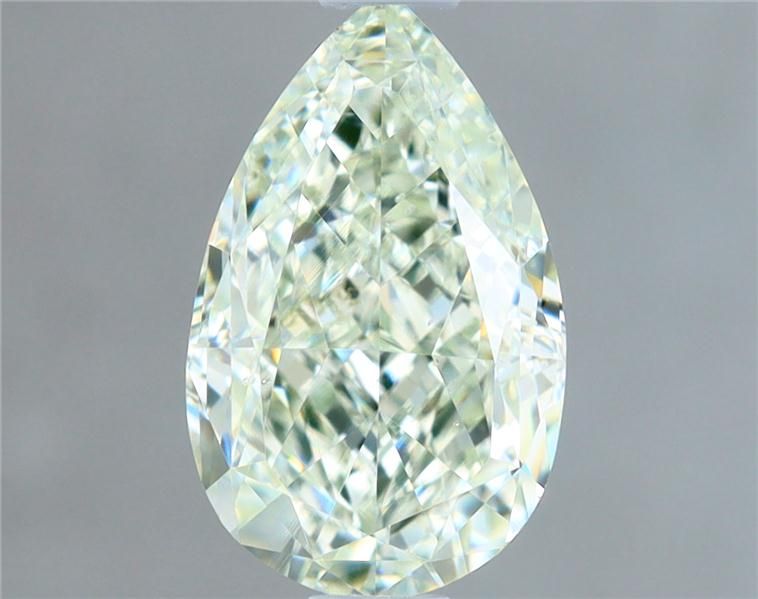 Diament 1.01 ct Very Light Green/SI1