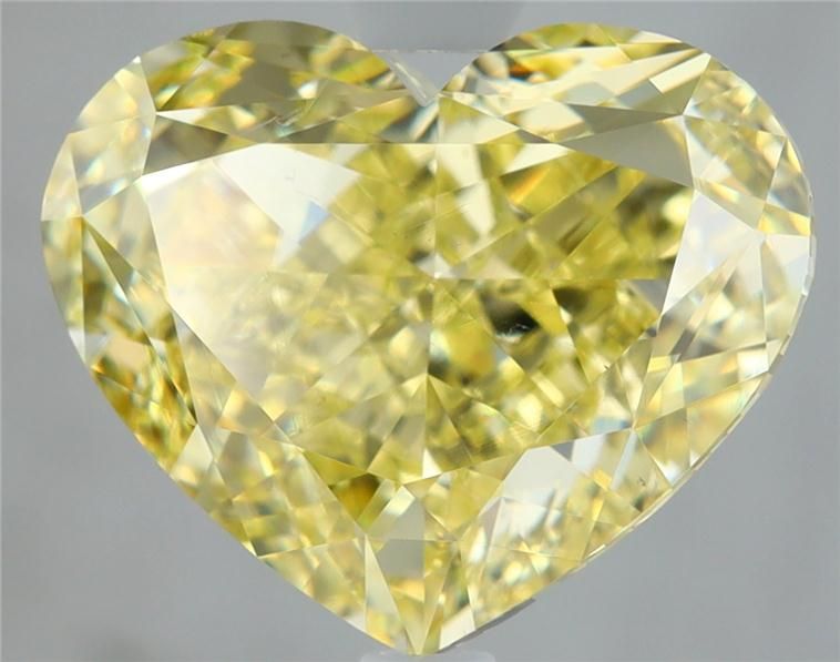 Diament 3.51 ct Fancy Yellow/SI1