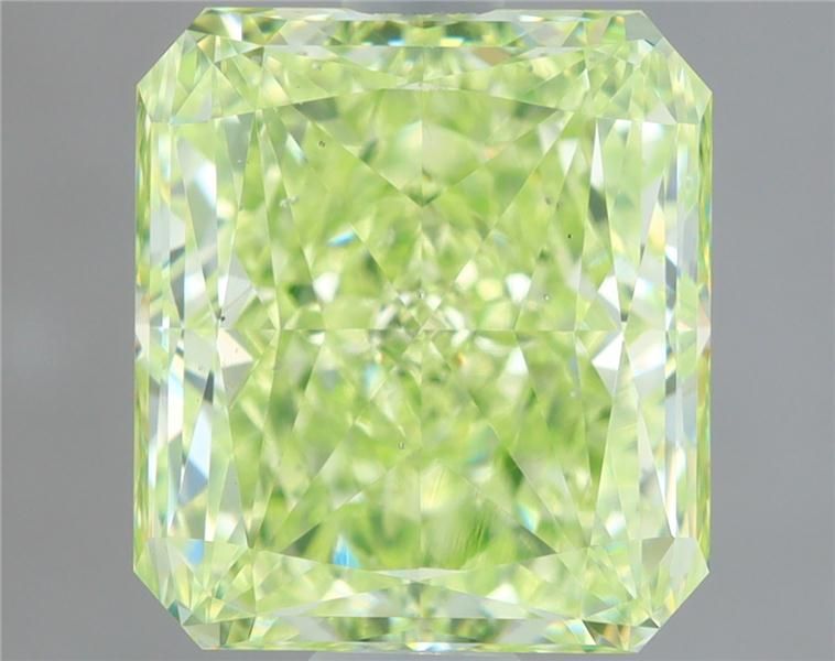 Diament 2.03 ct Fancy Intense Yellow Green/SI1