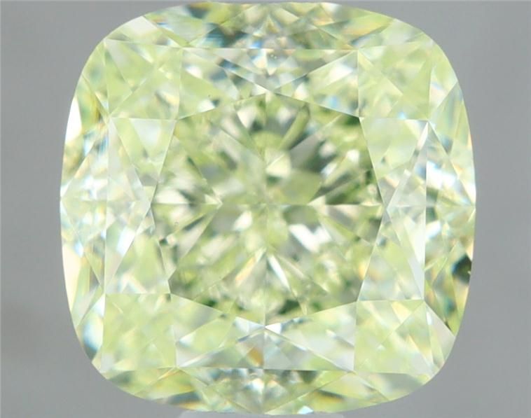 Diament 1.36 ct Fancy Light Green/VS2