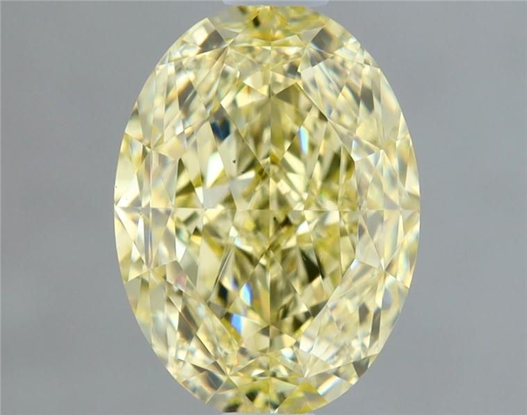 Diament 1.19 ct Fancy Light Yellow/VS2