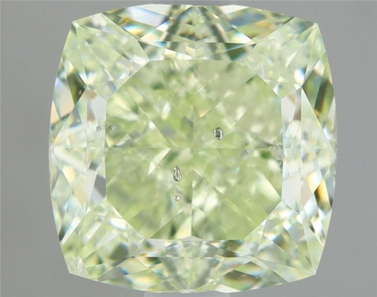 Diament 1.05 ct Fancy Light Green Yellow/SI2
