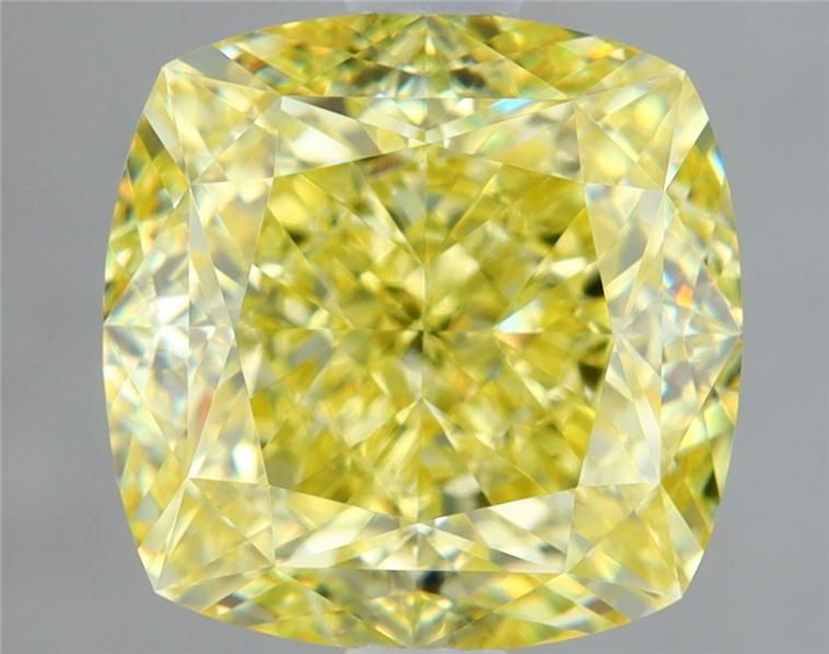 Diament 2.56 ct Fancy Intense Yellow/VVS2