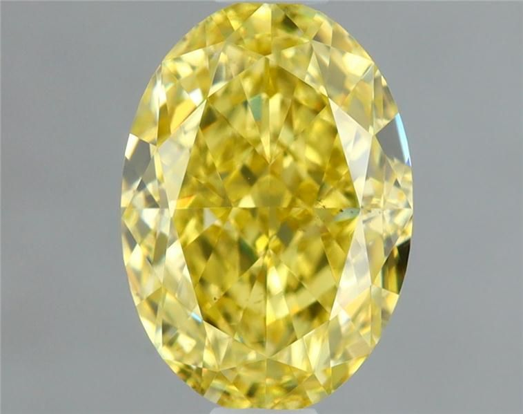 Diament 0.8 ct Fancy Intense Yellow/VS2
