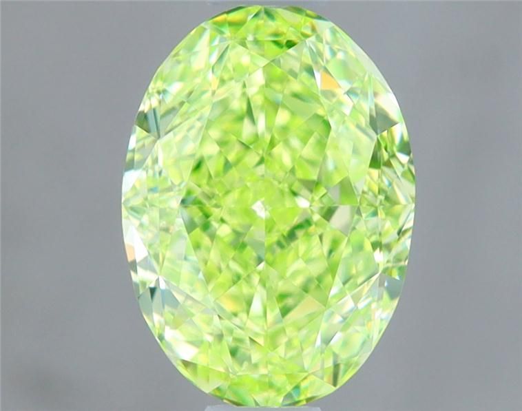 Diament 0.91 ct Fancy Intense Green/IF