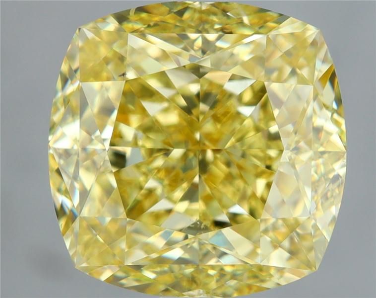 Diament 3.32 ct Fancy Intense Yellow/SI1