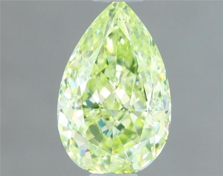 Diament 0.5 ct Fancy Light Green/VS2