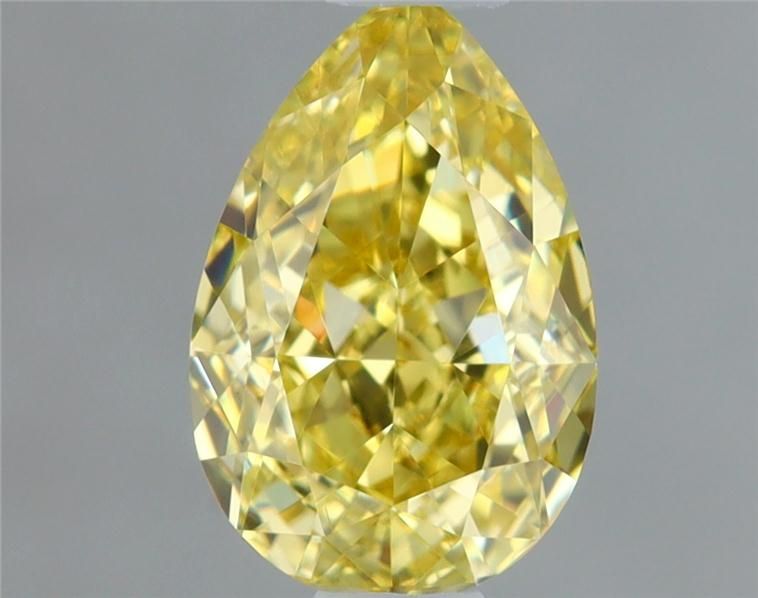 Diament 0.5 ct Fancy Intense Yellow/VS1