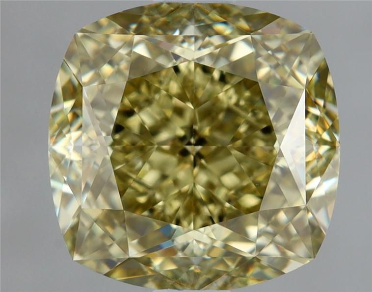 Diament 2.02 ct Fancy Brownish Greenish Yellow/VVS2