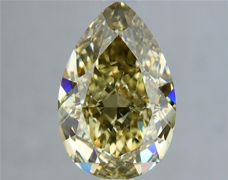 Diament 2.0 ct Fancy Brownish Greenish Yellow/SI1