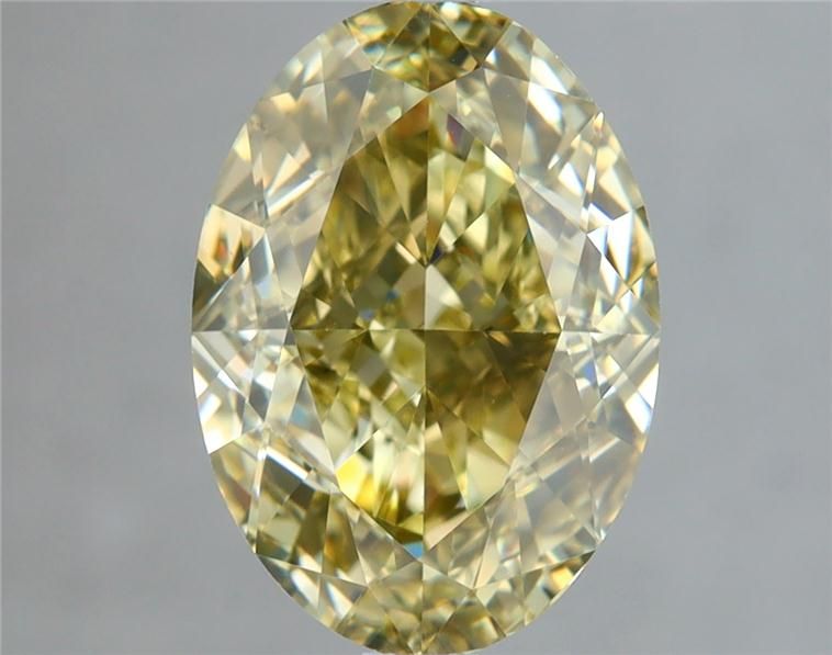 Diament 2.51 ct Fancy Brownish Greenish Yellow/SI1