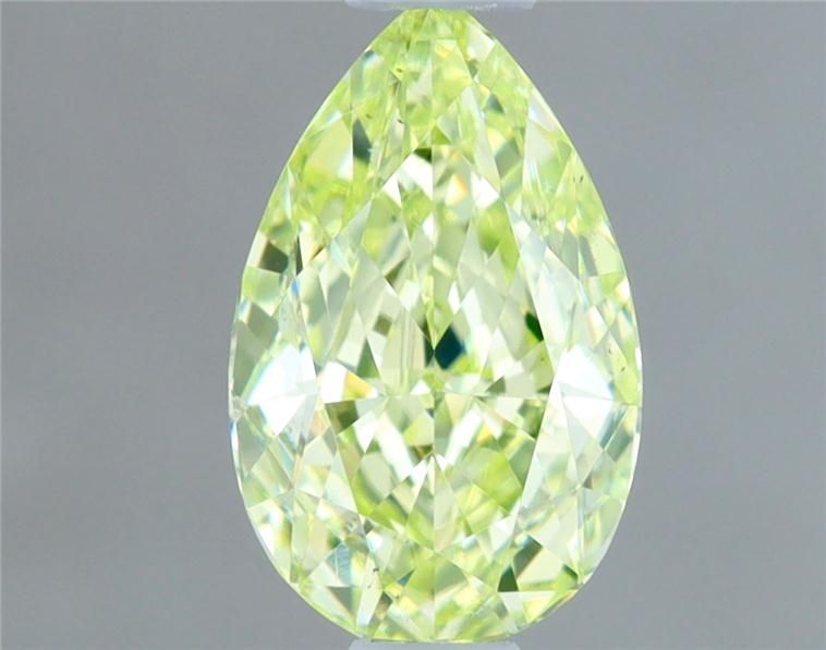 Diament 0.5 ct Fancy Light Green/VS2