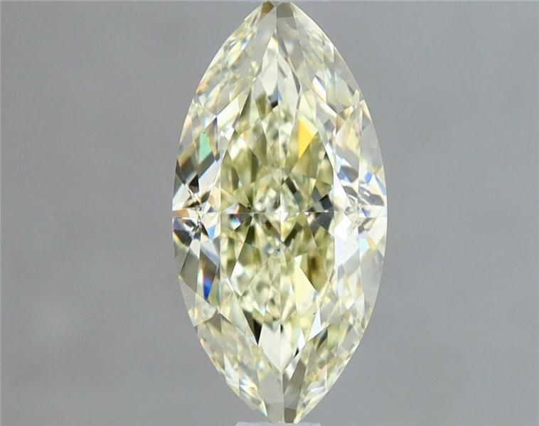 Diament 0.75 ct Fancy Light Yellow/VS2