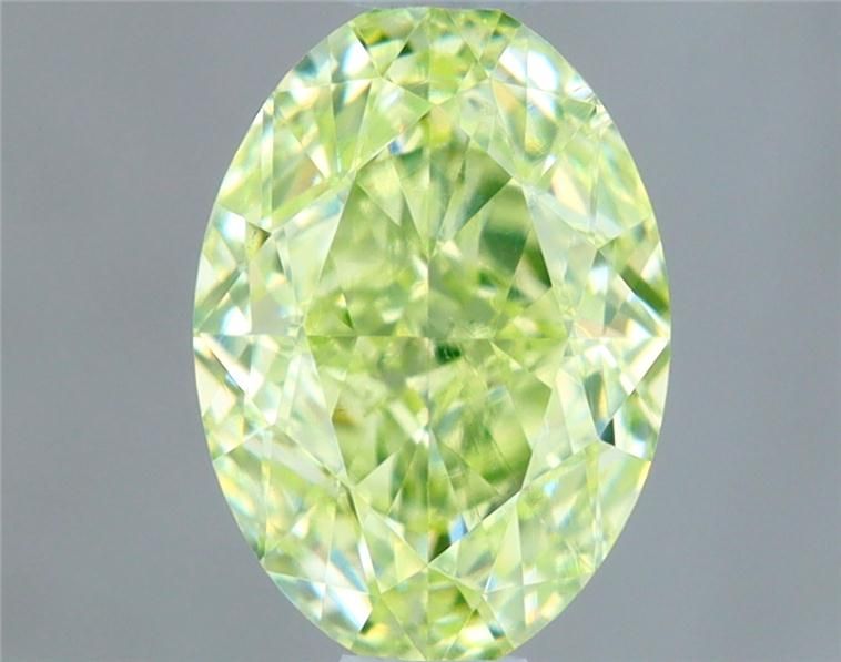 Diament 0.52 ct Fancy Green/SI2