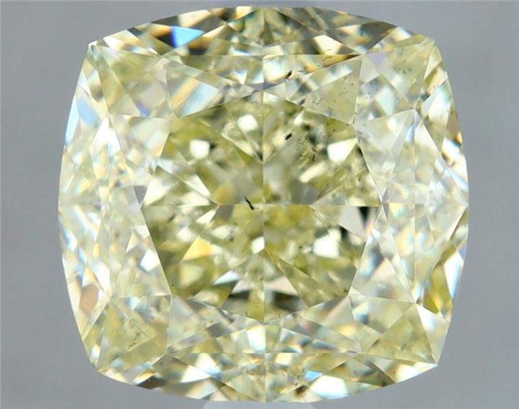 Diament 2.03 ct Fancy Light Greenish Yellow/SI1