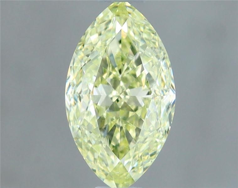 Diament 0.52 ct Fancy Light Greenish Yellow/VS2