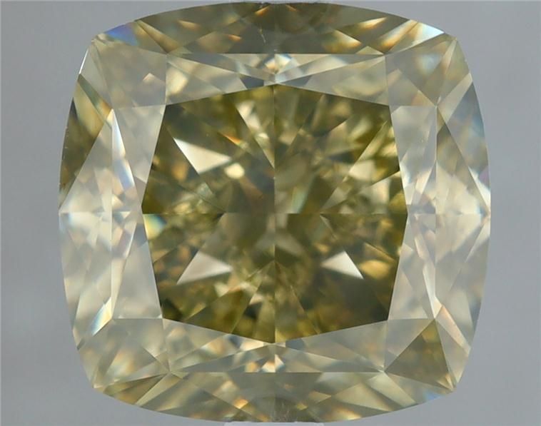 Diament 3.12 ct Fancy Brown Greenish Yellow/SI2