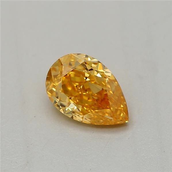 Diament 0.2 ct Fancy Vivid Orange/VVS2